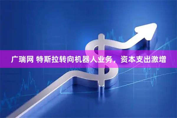 广瑞网 特斯拉转向机器人业务，资本支出激增
